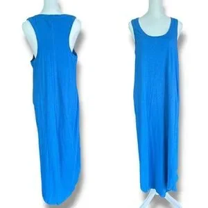 white christmas dresses Easy Going Cotton Slub Dress in Tango
